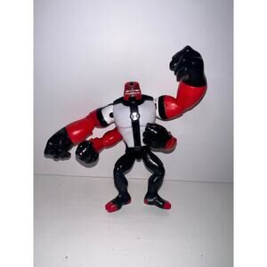 Playmates Toys Cartoon Network Ben 10 Power Up Four Arms 5" use